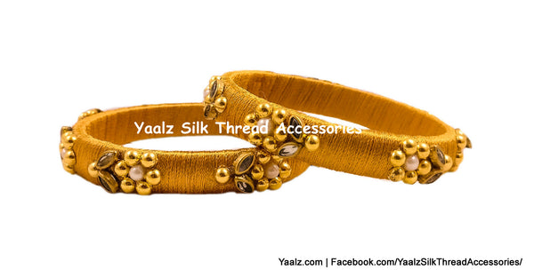 Thread bangles new models 2018 on sale