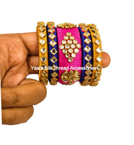 silk thread BANGLES