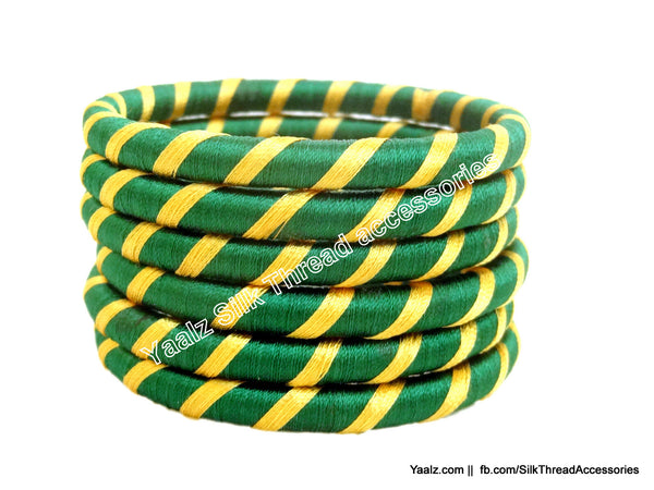 silk thread Assorted Bangle Collections 