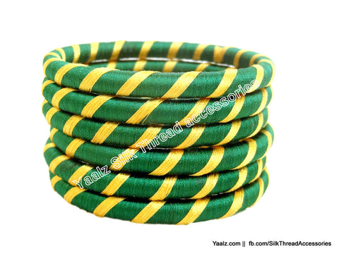 silk thread Assorted Bangle Collections 