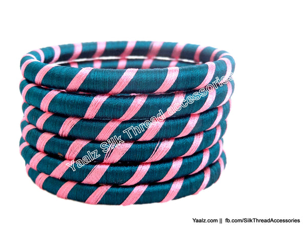 silk thread Assorted Bangle Collections 
