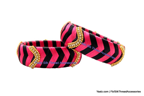 silk thread Single Bangle Collections 