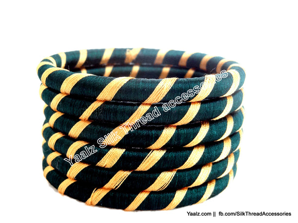 silk thread Assorted Bangle Collections 