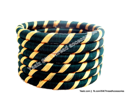 silk thread Assorted Bangle Collections 