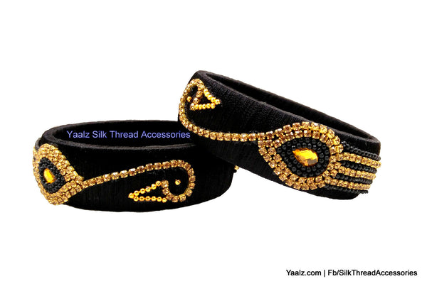 silk thread Single Bangle Collections 