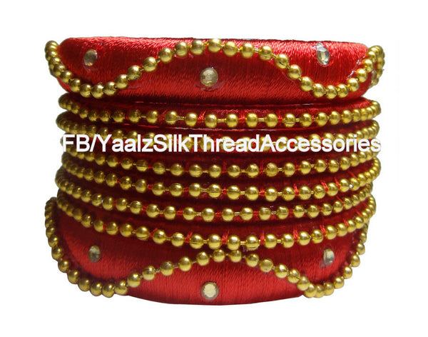 silk thread Assorted Bangle Collections 