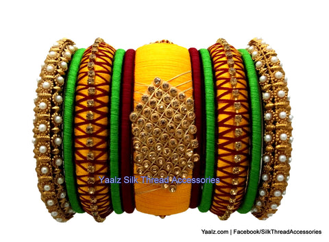 silk thread Grandeur Bangle Collections 