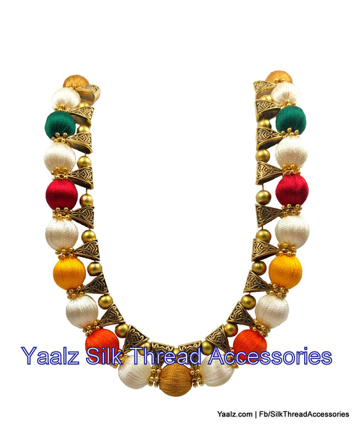 silk thread Necksets 