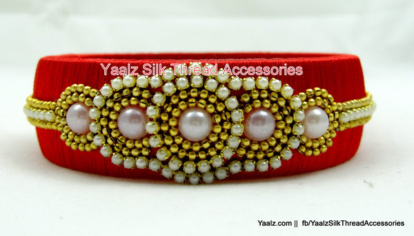 silk thread Single Bangle Collections 