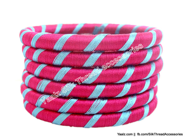 silk thread Assorted Bangle Collections 