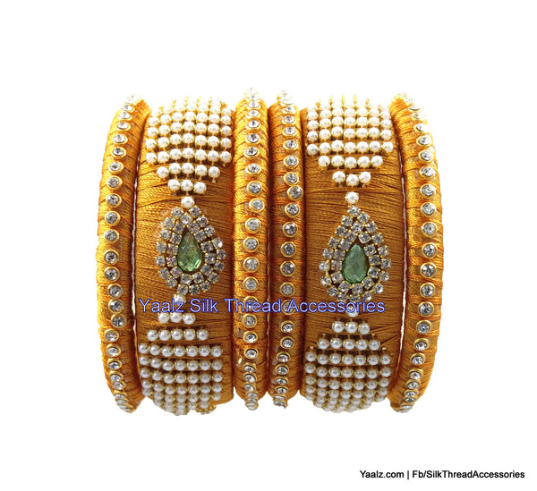 silk thread Grandeur Bangle Collections 
