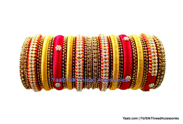 silk thread Grandeur Bangle Collections 