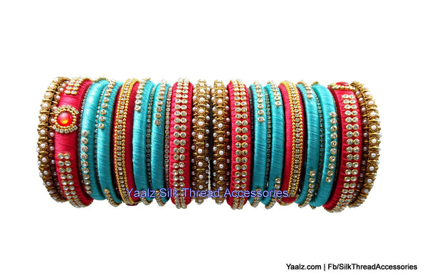 silk thread Grandeur Bangle Collections 