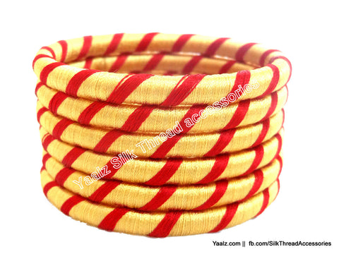 silk thread Assorted Bangle Collections 