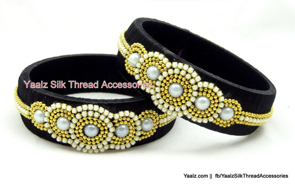 silk thread Single Bangle Collections 