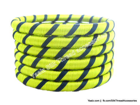 silk thread Assorted Bangle Collections 