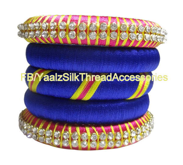 silk thread Assorted Bangle Collections 