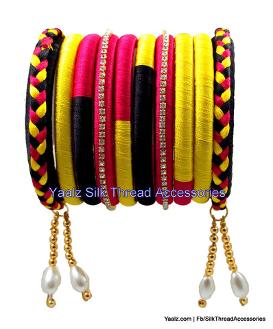 silk thread Grandeur Bangle Collections 