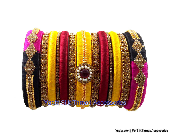 silk thread Grandeur Bangle Collections 