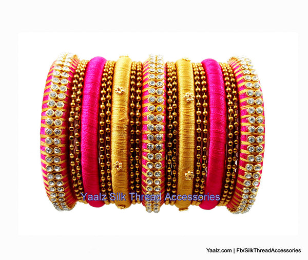 silk thread Grandeur Bangle Collections 