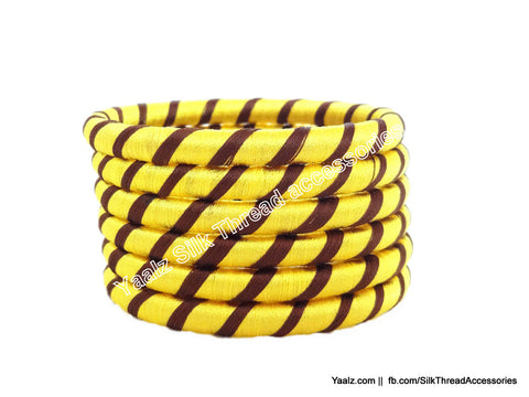 silk thread Assorted Bangle Collections 