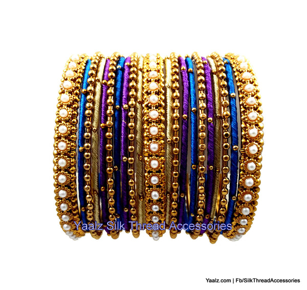 silk thread Grandeur Bangle Collections 