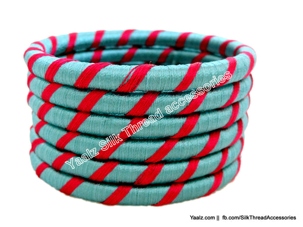 silk thread Assorted Bangle Collections 