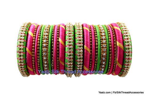 silk thread Grandeur Bangle Collections 