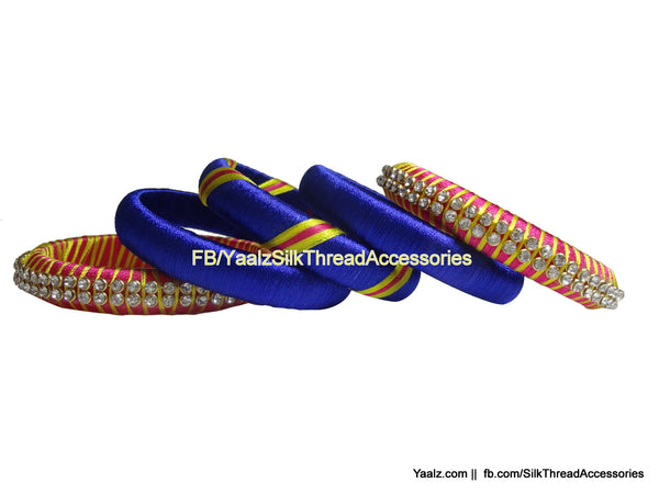 silk thread Assorted Bangle Collections 