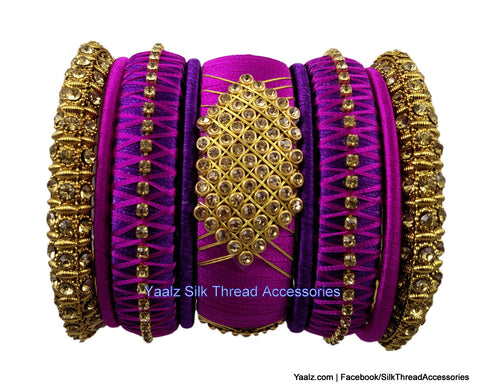 silk thread Grandeur Bangle Collections 