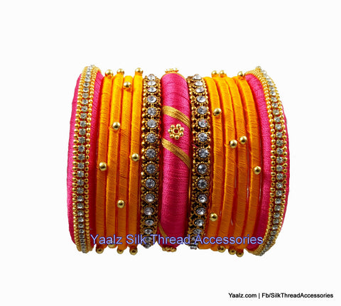 silk thread Grandeur Bangle Collections 