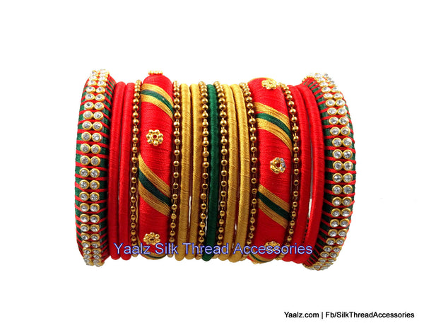 silk thread Grandeur Bangle Collections 