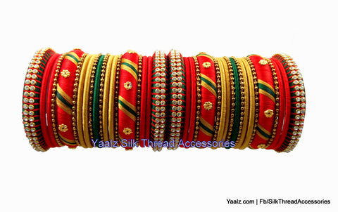 silk thread Grandeur Bangle Collections 