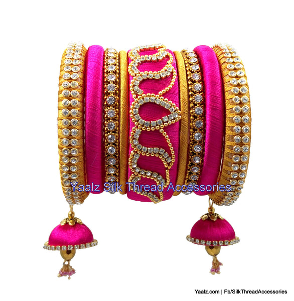 silk thread Grandeur Bangle Collections 