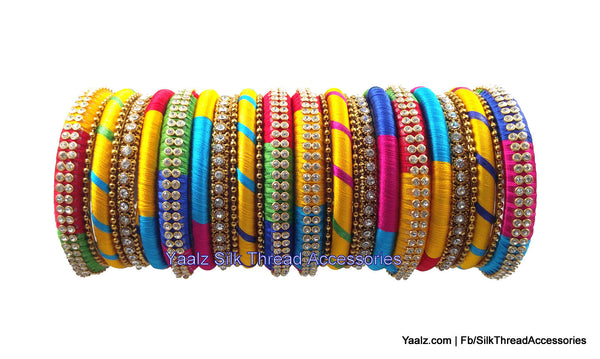 silk thread Grandeur Bangle Collections 
