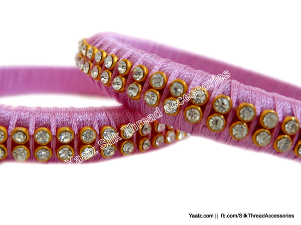 silk thread Single Bangle Collections 