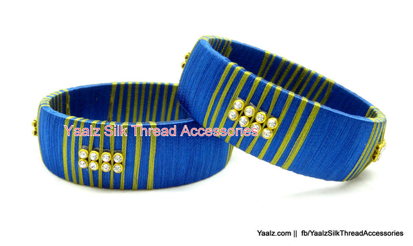 silk thread Single Bangle Collections 