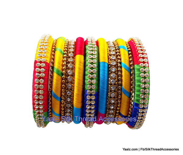 silk thread Grandeur Bangle Collections 