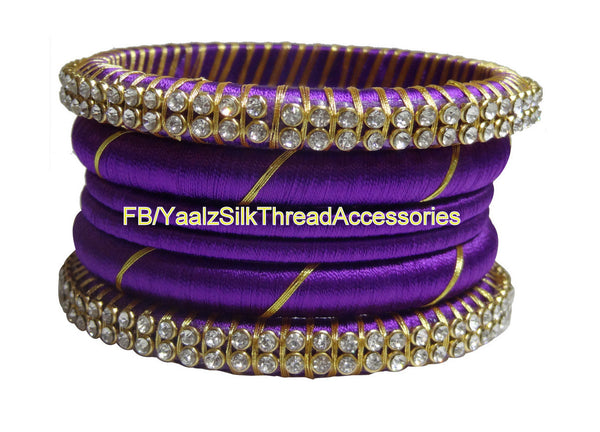 silk thread Assorted Bangle Collections 