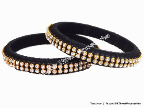 silk thread Single Bangle Collections 