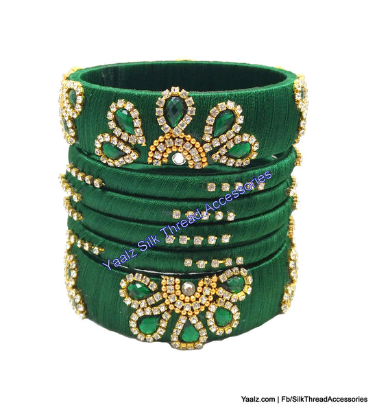 silk thread Grandeur Bangle Collections 