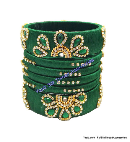 silk thread Grandeur Bangle Collections 