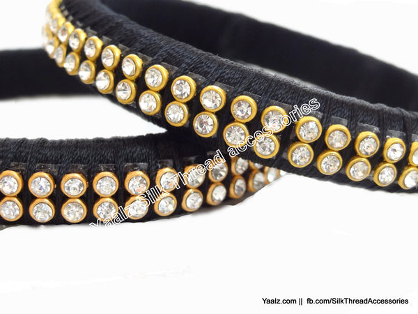 silk thread Single Bangle Collections 