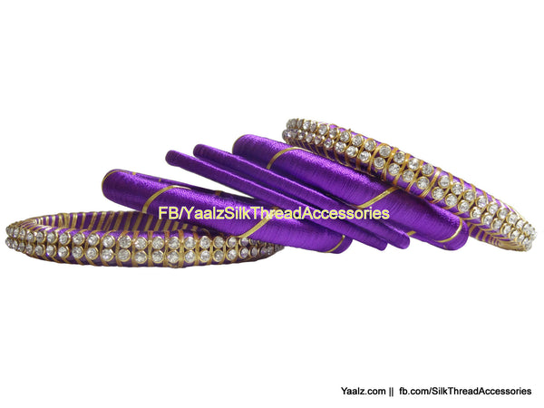 silk thread Assorted Bangle Collections 