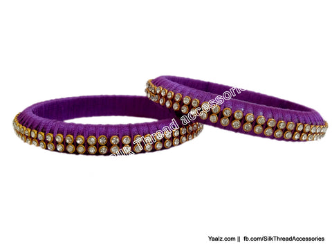 silk thread Assorted Bangle Collections 
