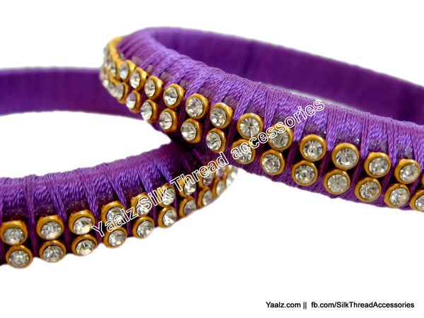 silk thread Assorted Bangle Collections 