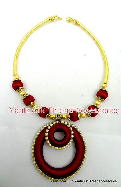 silk thread Necksets 