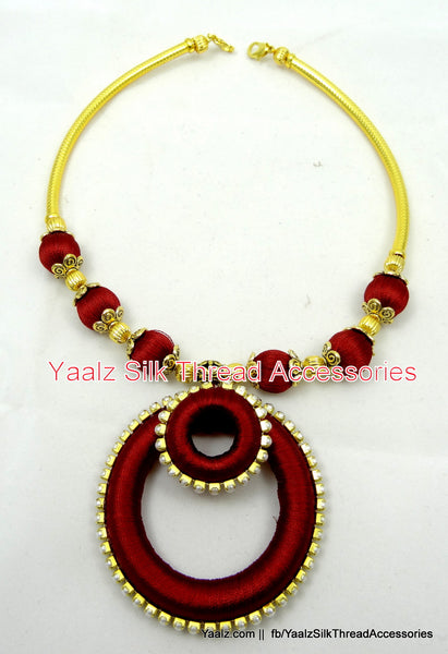 silk thread Necksets 