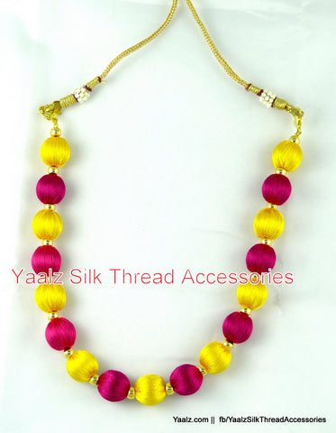 silk thread Necksets 