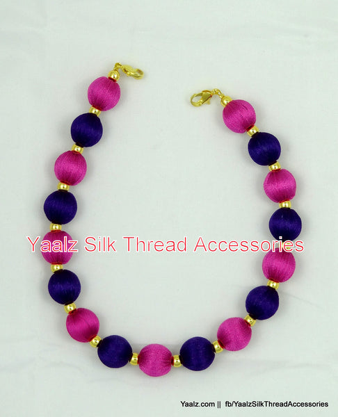 silk thread Necksets 